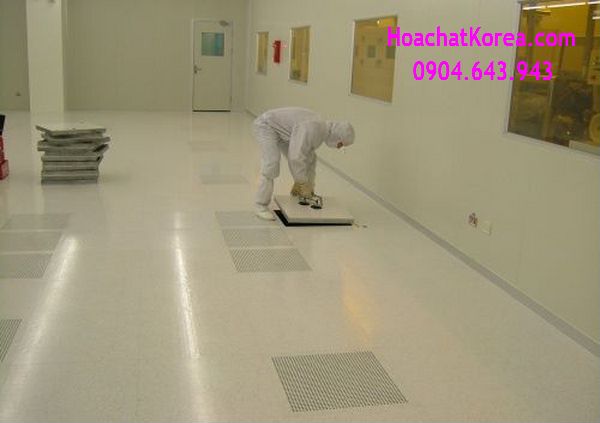 Cleaning antistatic floor in LG Electrolux